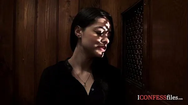 Hete ConfessionFiles: Ava Dalush Fucks the Priest warme video's