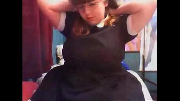 Hot chub in maid outfit from strips and bates warm Videos
