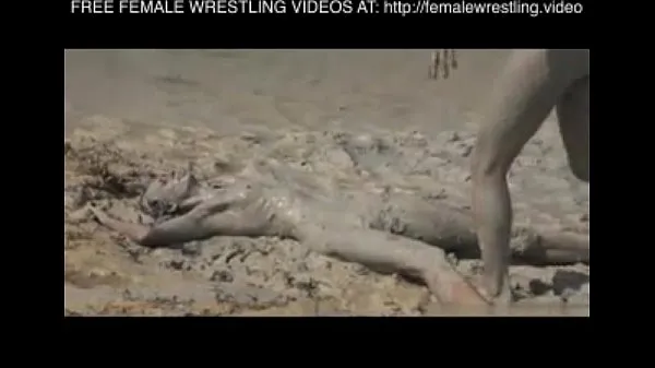 Hot Girls wrestling in the mud warm Videos