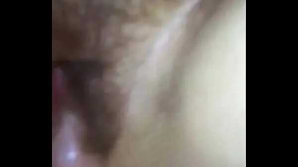 Hot slow motion Cum in my wife hairy pussy warm Videos