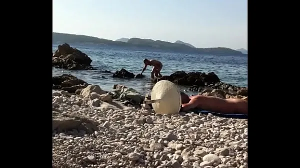 Nudist beach Croatia Video ấm áp hấp dẫn