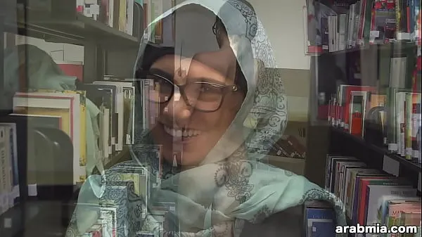 Hot Mia Khalifa Takes Off Hijab and Clothes in Library (mk13825 warm Videos