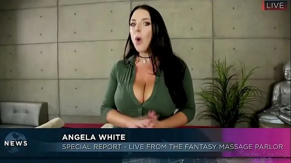 گرم I've never done something like that before! - Lena Paul and Angela White گرم ویڈیوز