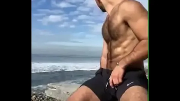 Hot jerking off at the beach warm Videos
