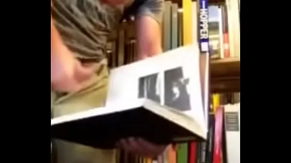 Hot jerking off in a public Library part 1 warm Videos