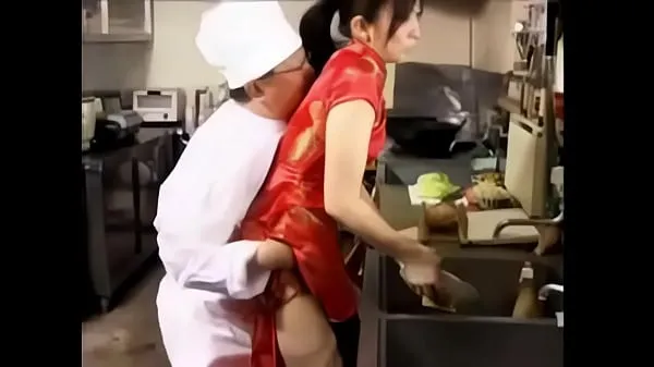 Kuumia japanese restaurant lämmintä videota
