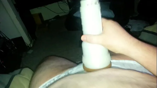 مقاطع فيديو ساخنة Fleshlight jack sesh with cum shot دافئة