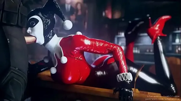 Vroči Harley Quinn courtesy of x-games topli videoposnetki