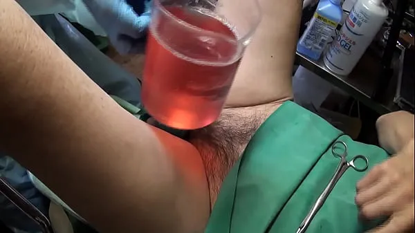 Hot 2019-03-Workshop, bladder enema without urination, very little but total 900cc warm Videos