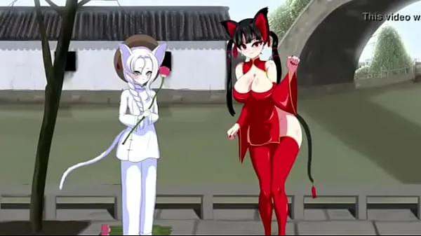 Sexe neko / catgirl Vidéos chaudes