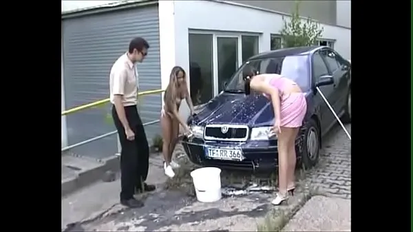 Menő Horny wet piss car wash meleg videók