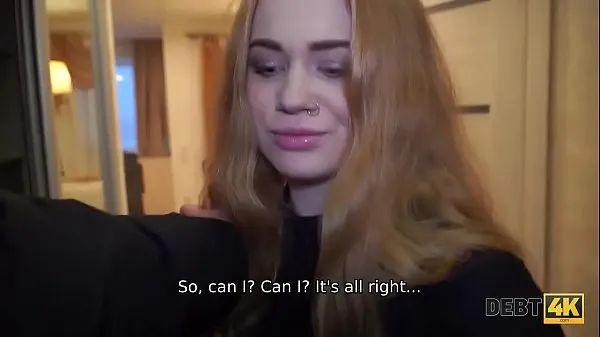 Menő Debt4k. Redhead knows how to calm loan agent down by having sex meleg videók