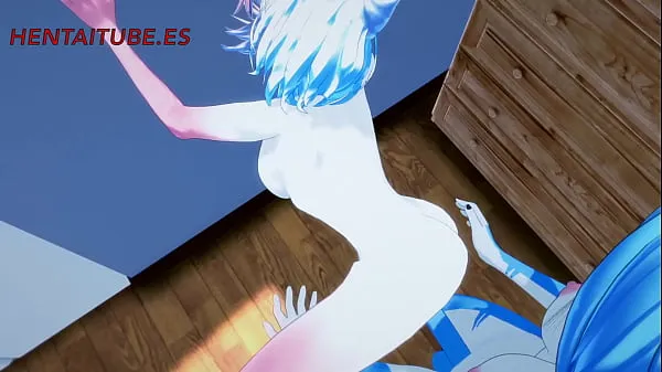 Hot Furry Futanari Hentai 3D - Blue Futanari Furry x Pink Furry Handjob, Blowjob & Fuck Multiple cum - Animation Porn Yiff varme videoer