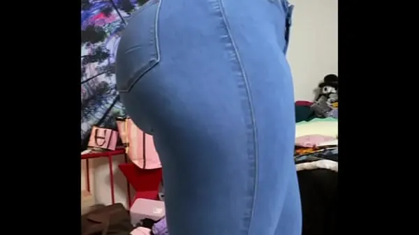Gorące Fat Ass Latina Nixlynka Clapping In Jeans ciepłe filmy