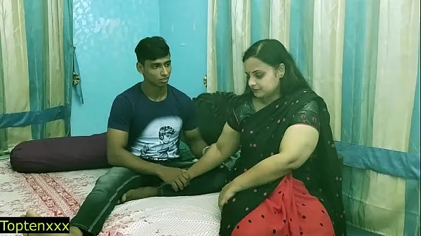 Hot Indian teen boy fucking his sexy hot bhabhi secretly at home !! Best indian teen sex warm Videos