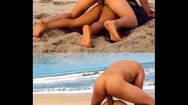 Hot UNKNOWN male fucks me after showing him my ass on public beach warm Videos