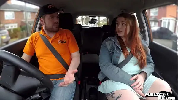 Hot Curvy bigass and bigboobs ginger babe publicly banged in car warm Videos