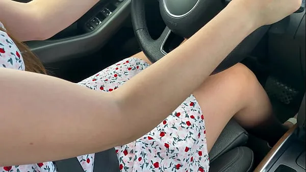 Hot Stepmother: - Okay, I'll spread your legs. A young and experienced stepmother sucked her stepson in the car and let him cum in her pussy warm Videos
