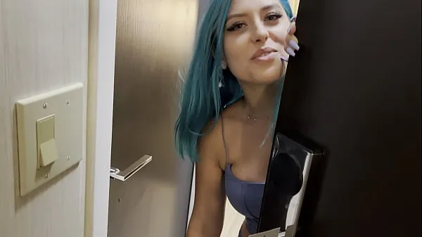 Heta Casting Curvy: Blue Hair Thick Porn Star BEGS to Fuck Delivery Guy varma videor