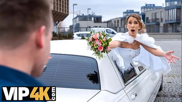 Hot BRIDE4K. The Wedding Limo Chase warm Videos