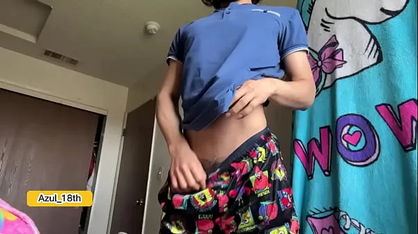 Hot Cute young boy masturbating in his room and records the video warm Videos