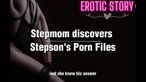 Hot Stepmom discovers Stepson's Porn Files warm Videos
