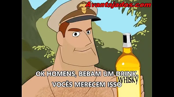 Καυτά Cartoon Gay Military Personnel On The Island ζεστά βίντεο