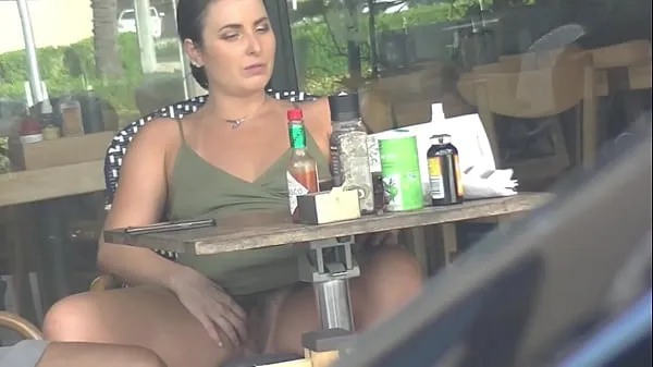 Hot Cheating Wife Part 3 - Hubby films me outside a cafe Upskirt Flashing and having an Interracial affair with a Black Man warm Videos