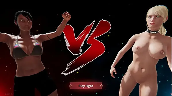 Dela vs Terra (Naked Fighter 3D Video hangat yang panas