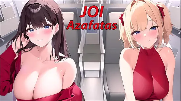 مقاطع فيديو ساخنة JOI hentai with the stewardesses on the plane. In Spanish دافئة