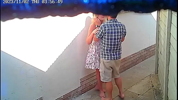 인기 있는 Cctv camera caught couple fucking outside public restaurant 따뜻한 동영상