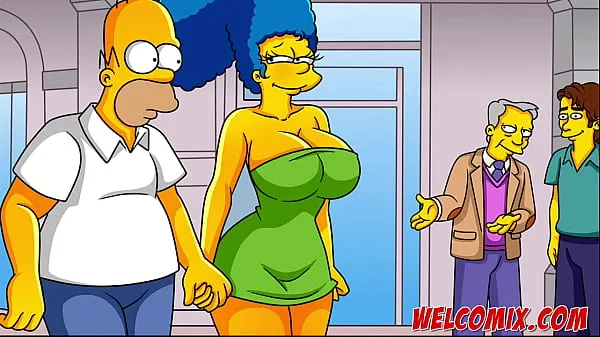 Hotte The hottest MILF in town! The Simptoons, Simpsons hentai varme videoer