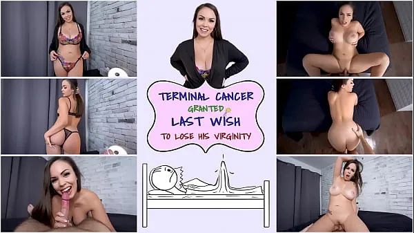 Hotte TERMINAL CANCER GRANTED LAST WISH TO LOSE HIS VIRGINITY - PREVIEW - ImMeganLive varme videoer